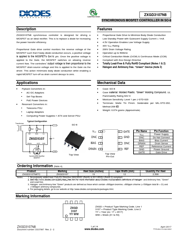 ZXGD3107N8TC