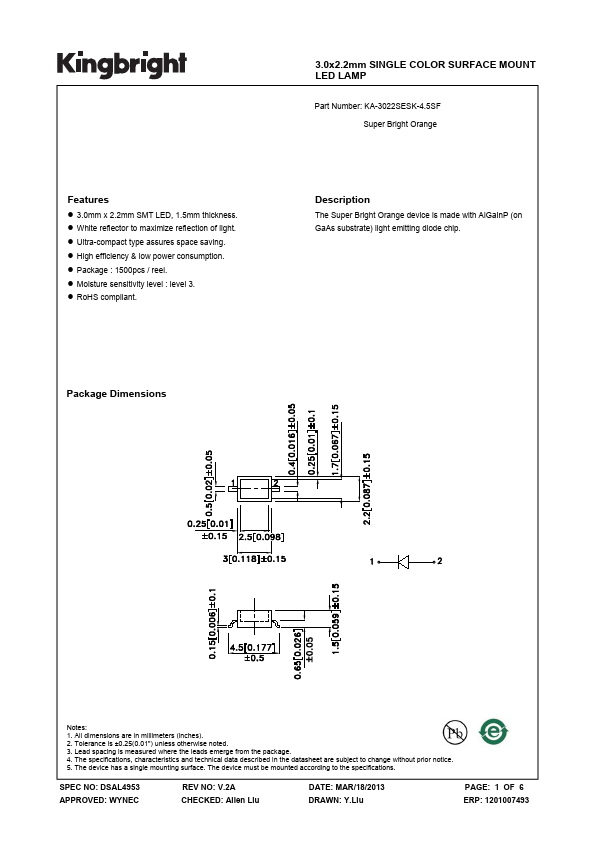 KA-3022SESK-4.5SF