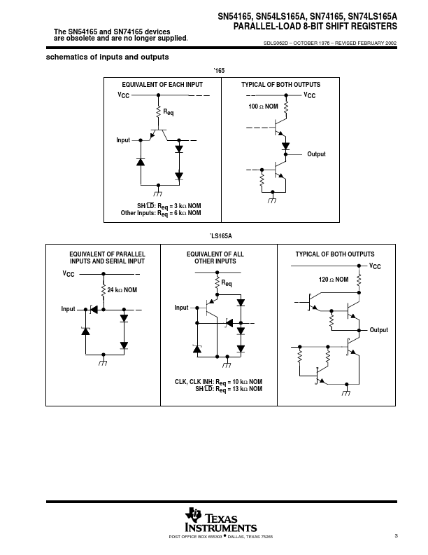 SN54LS165A