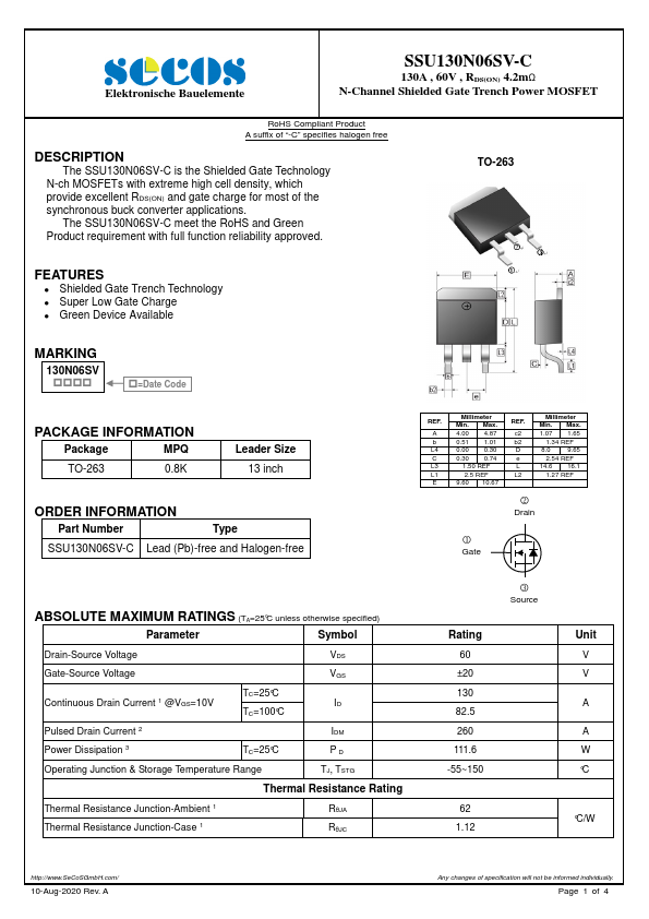 SSU130N06SV-C