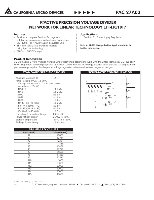 PAC27A03SR