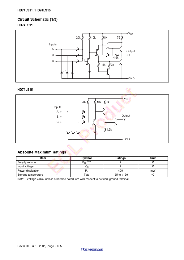 HD74LS11