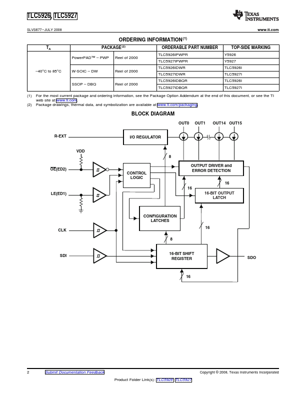 TLC5926