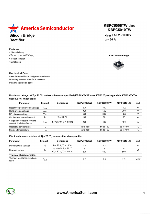 KBPC5010T