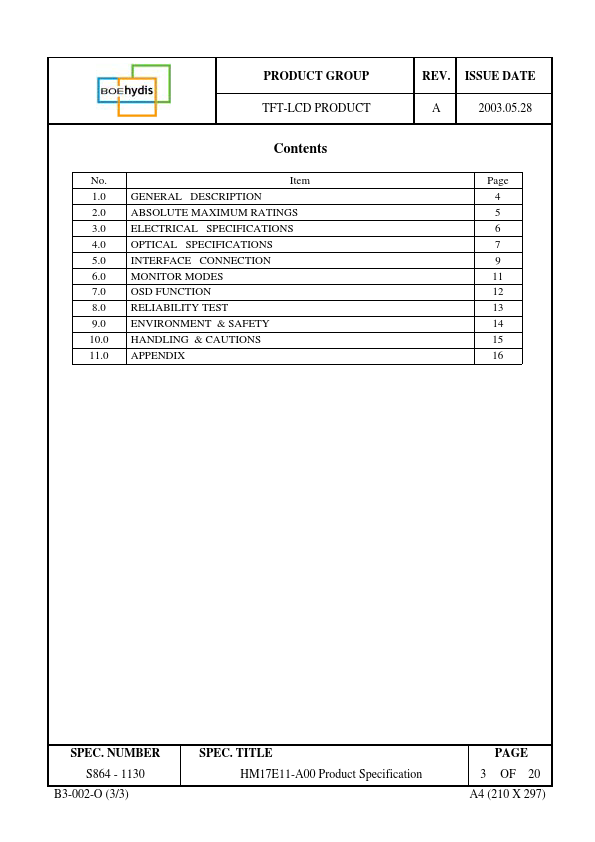 HM17E11-A00