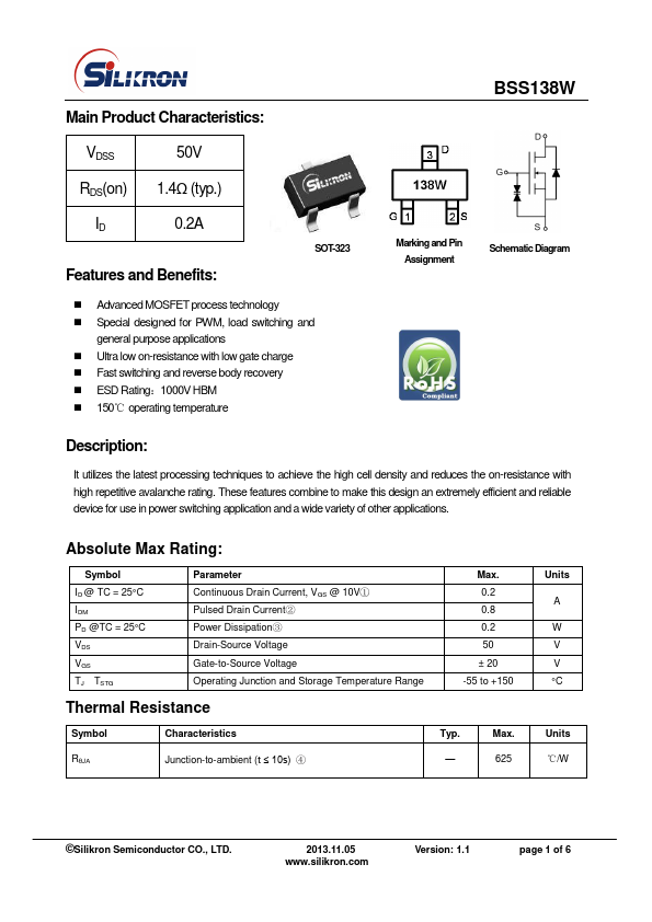 BSS138W