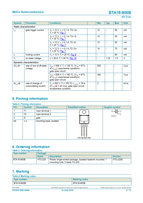 BTA16-800B