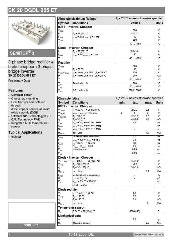 SK20DGDL065ET