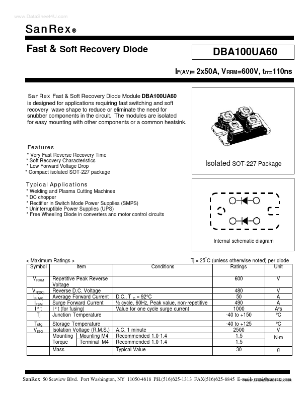 DBA100UA60