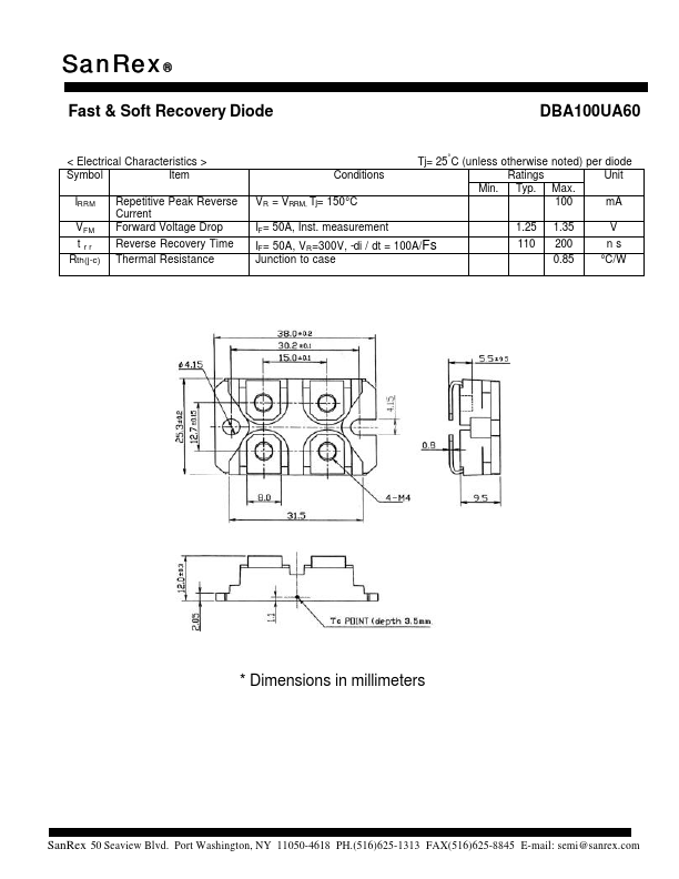 DBA100UA60