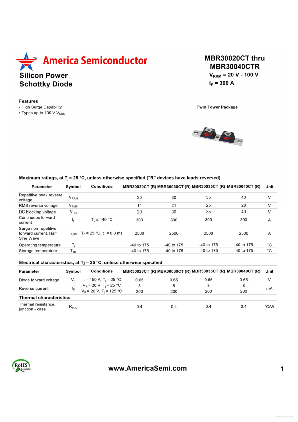 MBR30030CTR