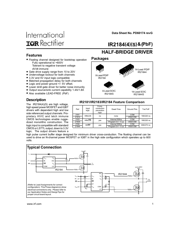 IR21844PBF