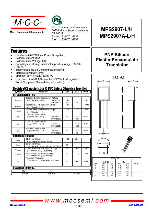 MPS2907A