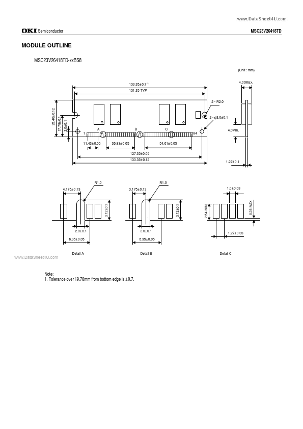 MSC23V26418TD-70BS8