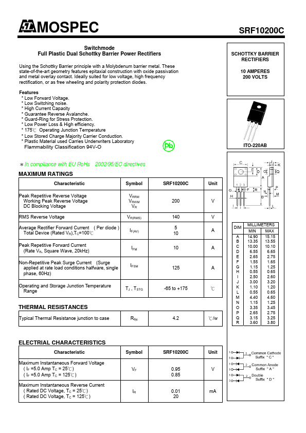 SRF10200C