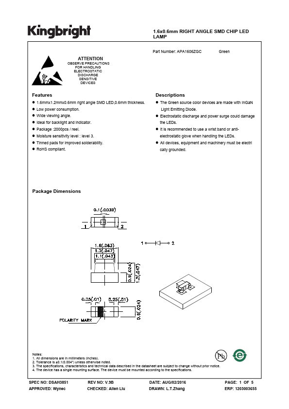 APA1606ZGC