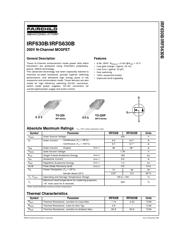 IRFS630B