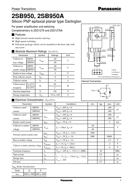 2SB950