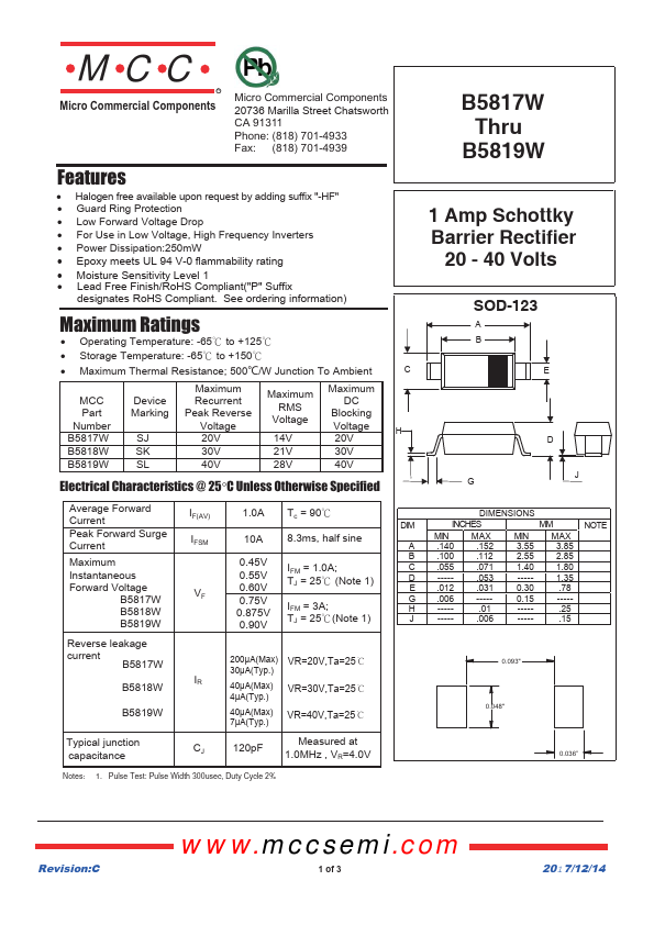 B5818W