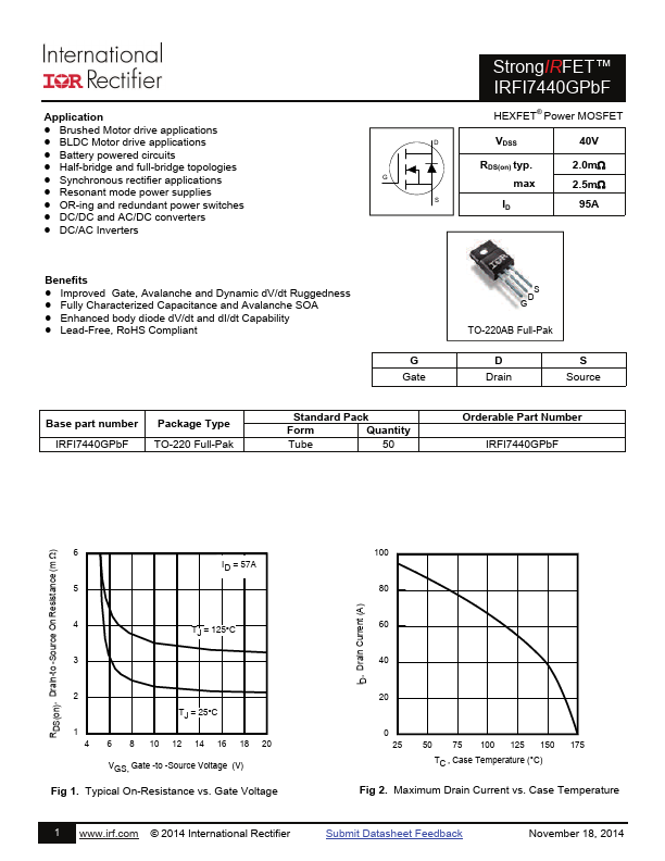 IRFI7440GPBF