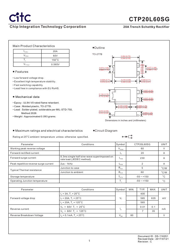 CTP20L60SG