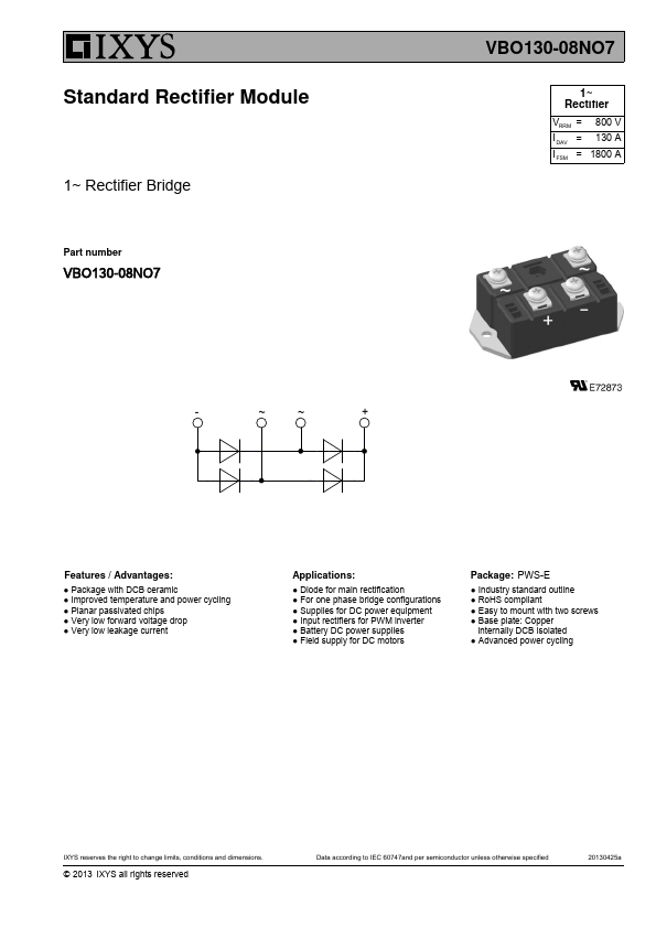 VBO130-08NO7