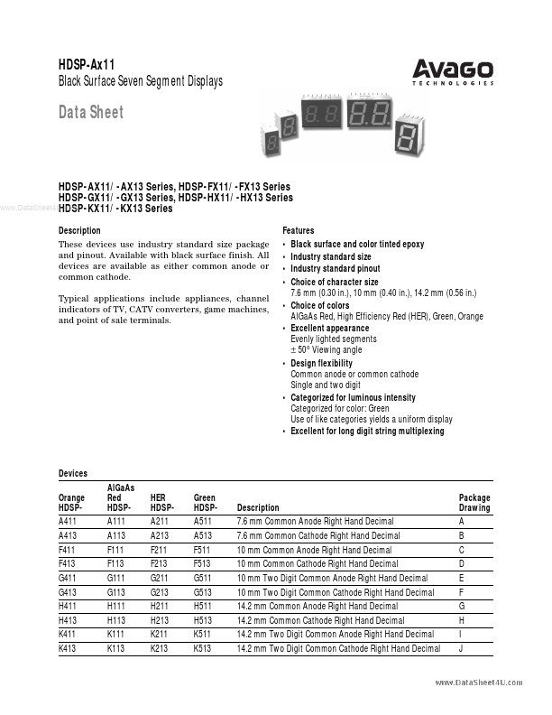 HDSP-Kx13