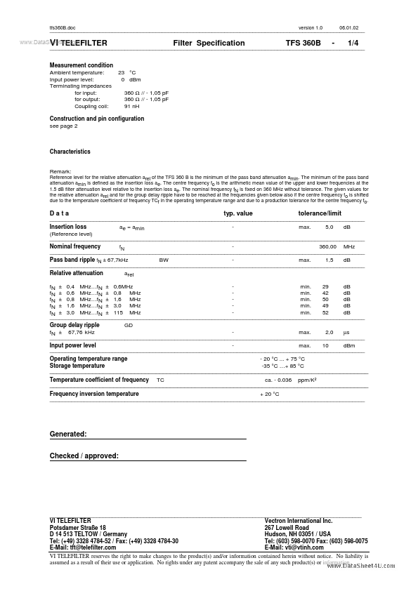 TFS360B