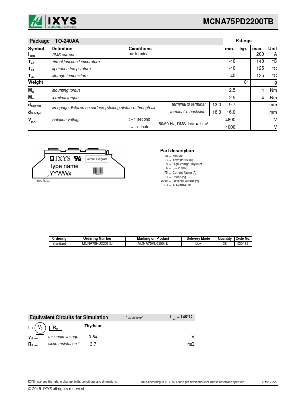 MCNA75PD2200TB