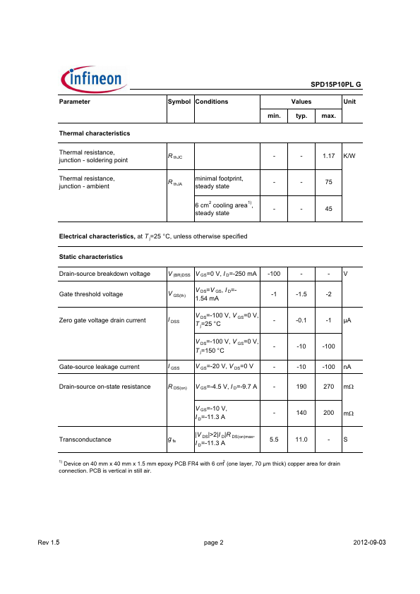 SPD15P10PL