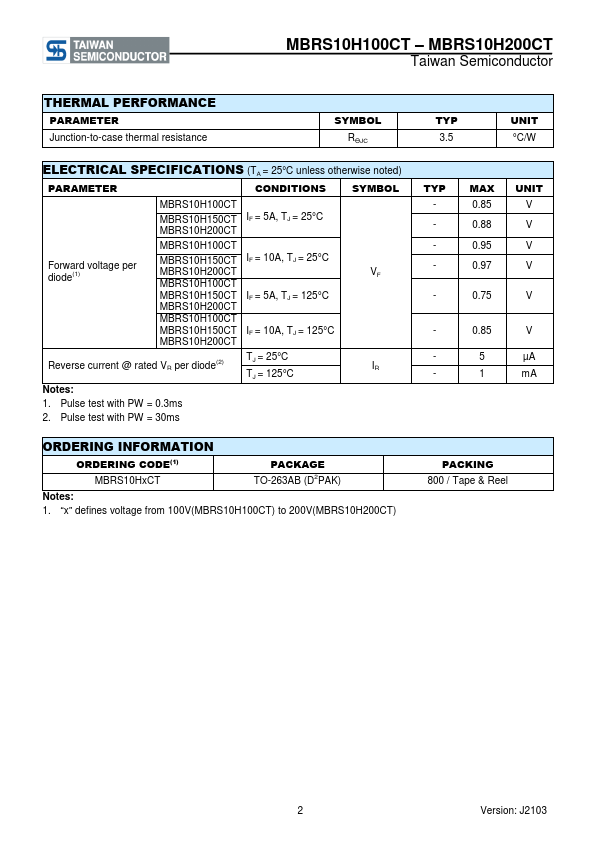 MBRS10H200CT