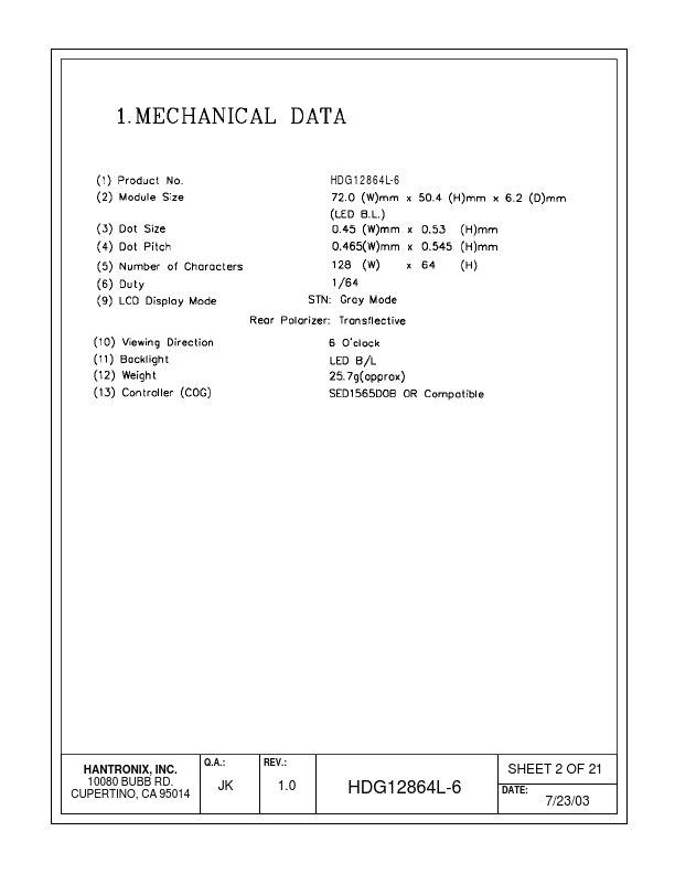 HDMs12864l-6