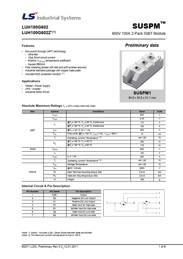 LUH100G602