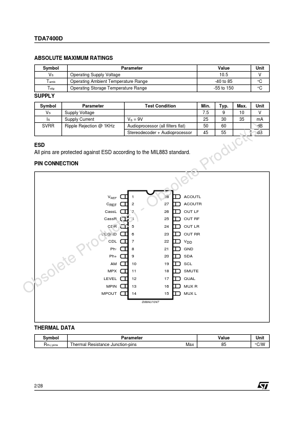 TDA7400D