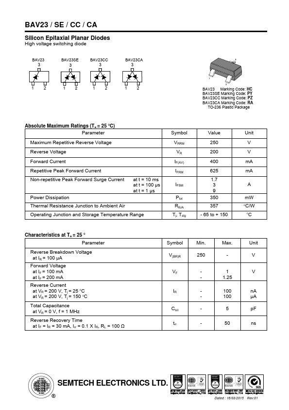 BAV23CA