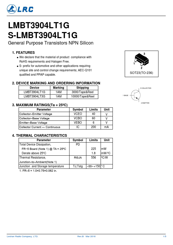 S-LMBT3904LT3G