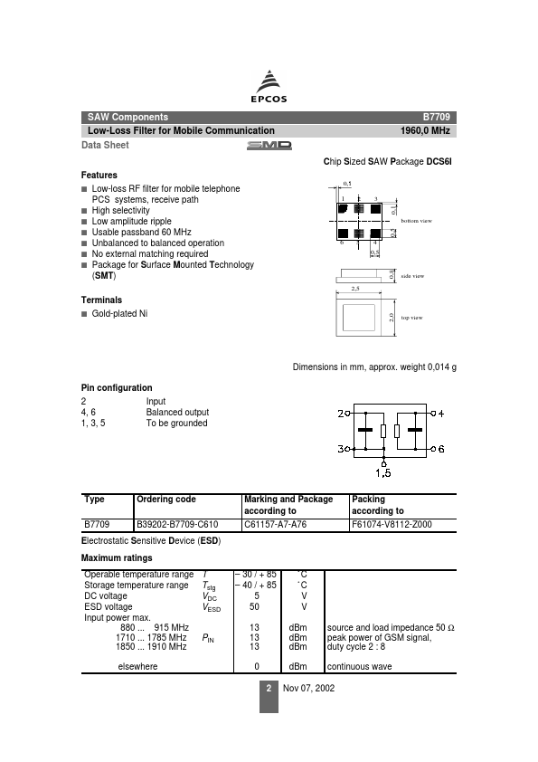 B7709