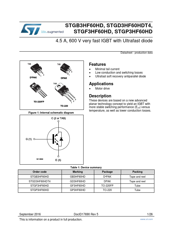 STGD3HF60HDT4