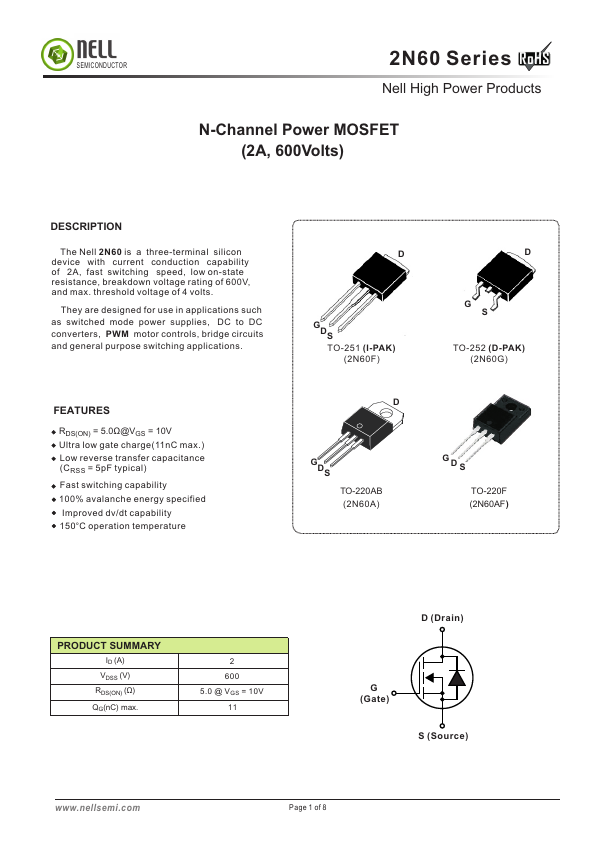 2N60G