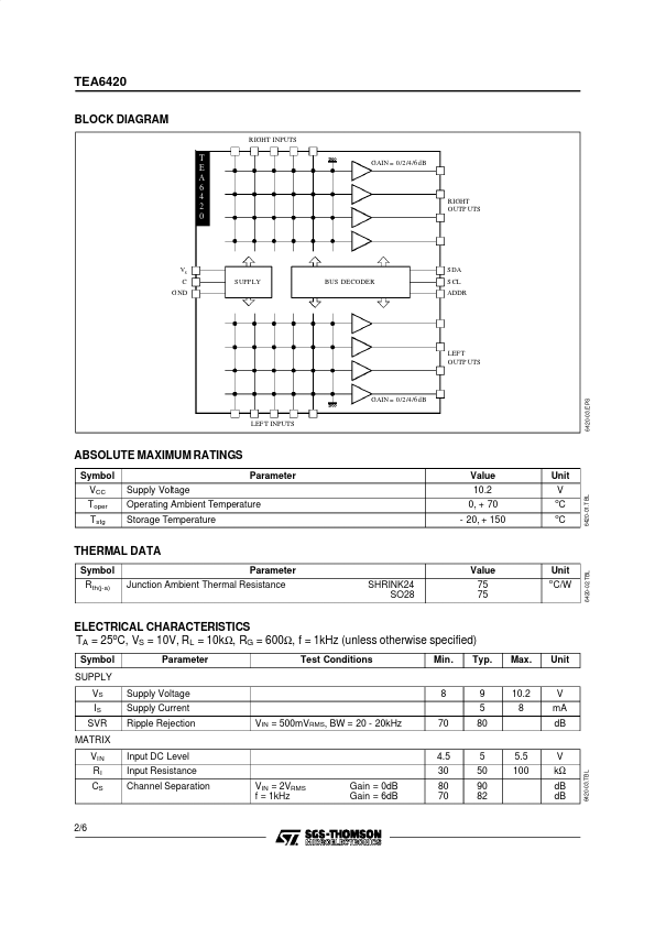 TEA6420D