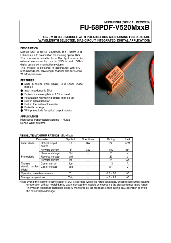 FU-68PDF-520M22B