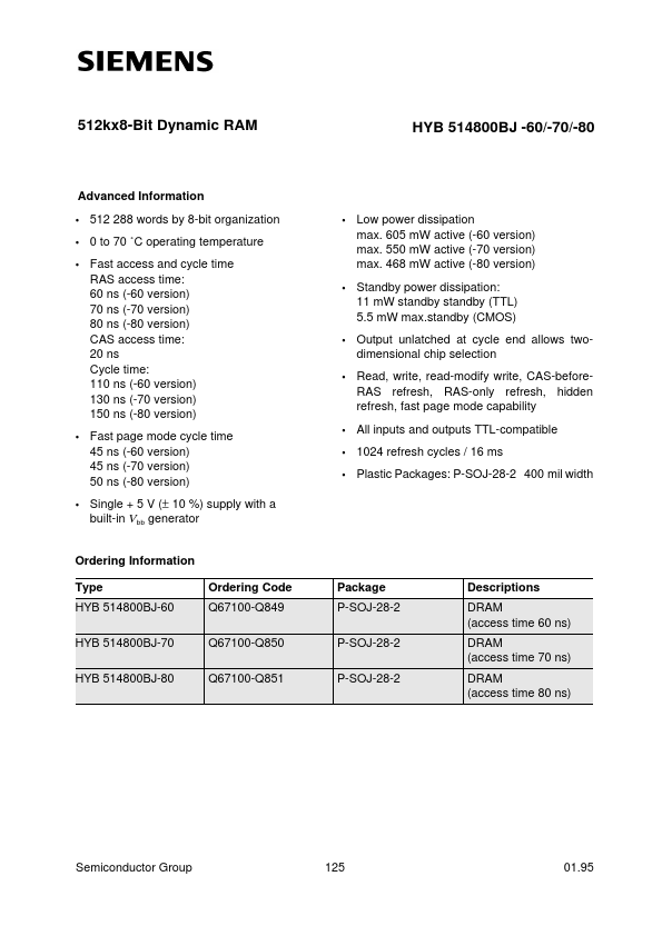 HYB514800BJ