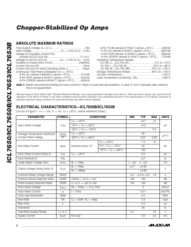 ICL7653B