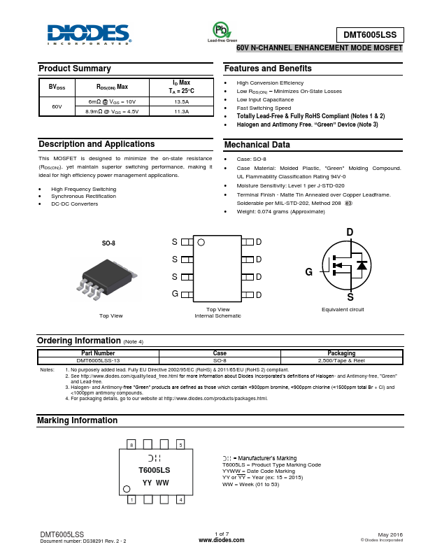 DMT6005LSS