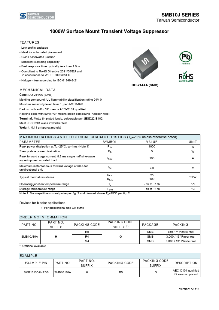 SMB10J16CA