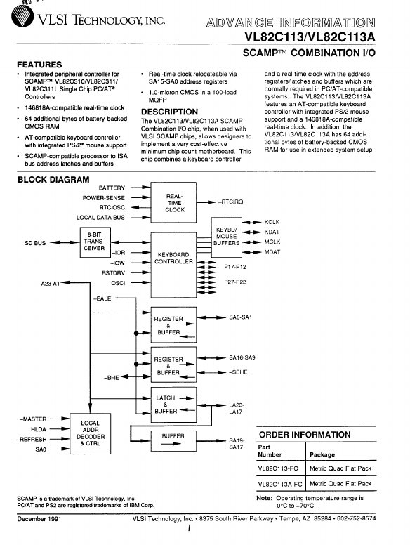 VL82C113A