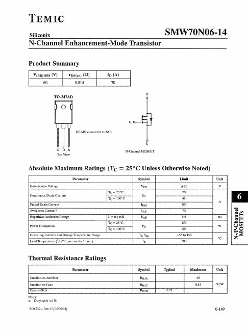 SMW70N06-14