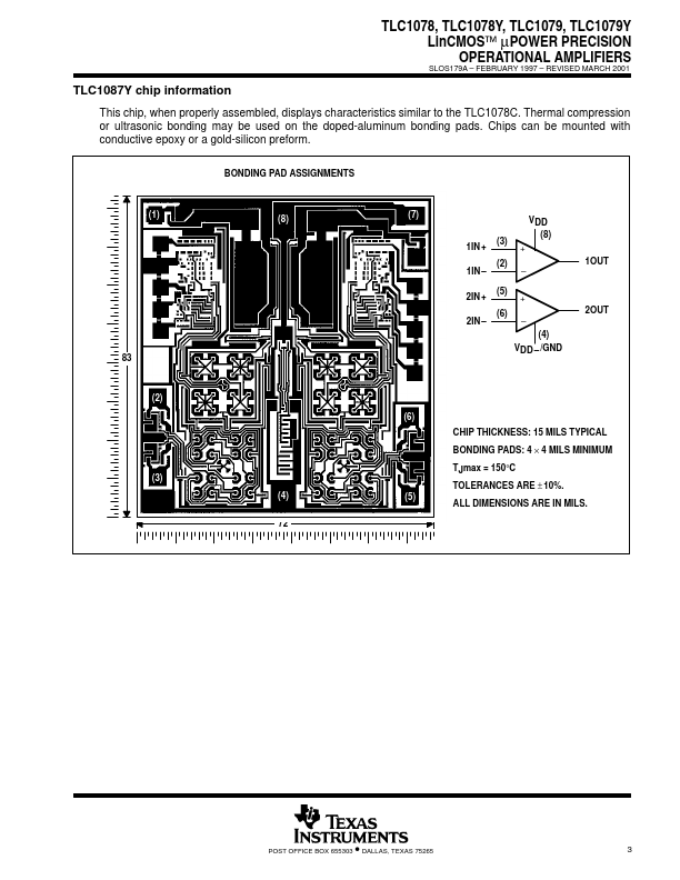 TLC1079Y