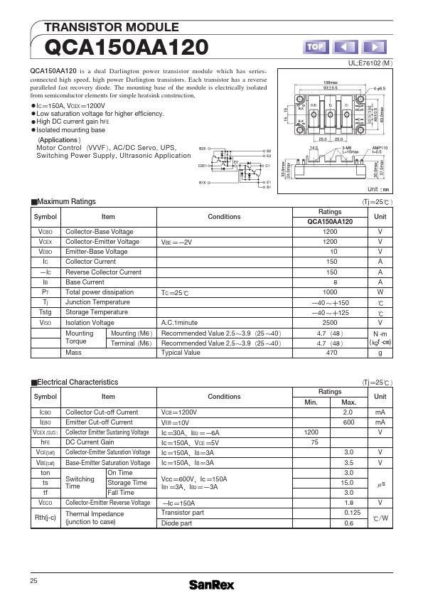 QCA150AA120