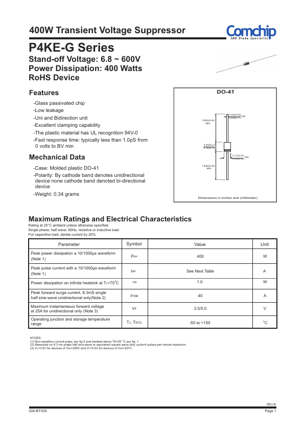 P4KE550-G